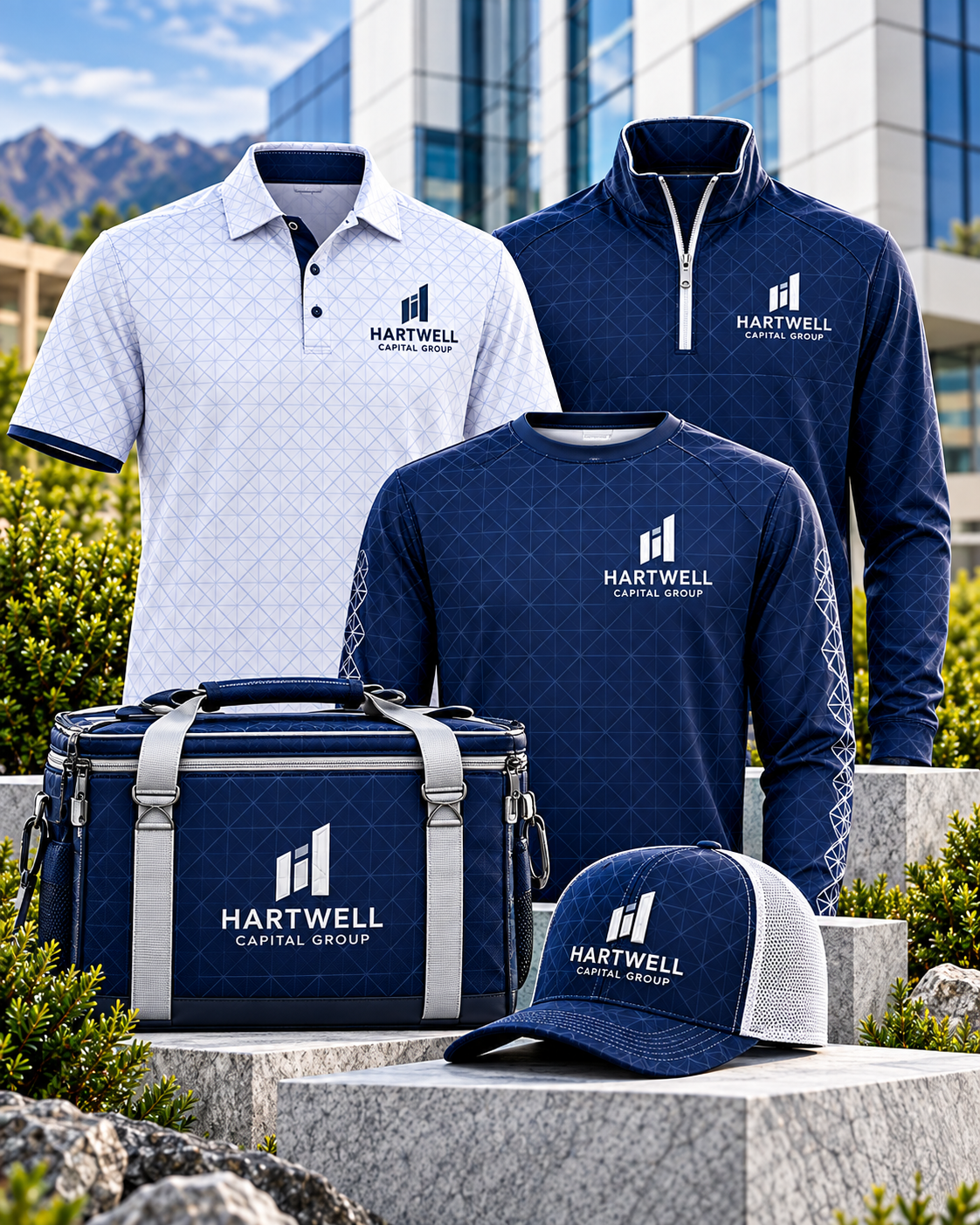 Custom branded collection created for Hartwell Capital Group