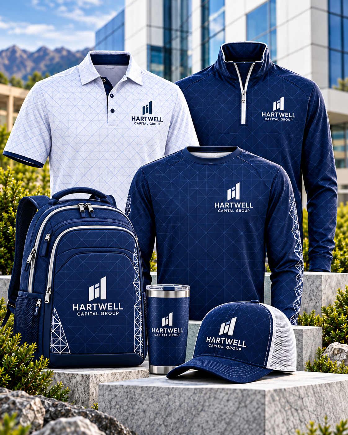 Custom branded collection created for Hartwell Capital Group