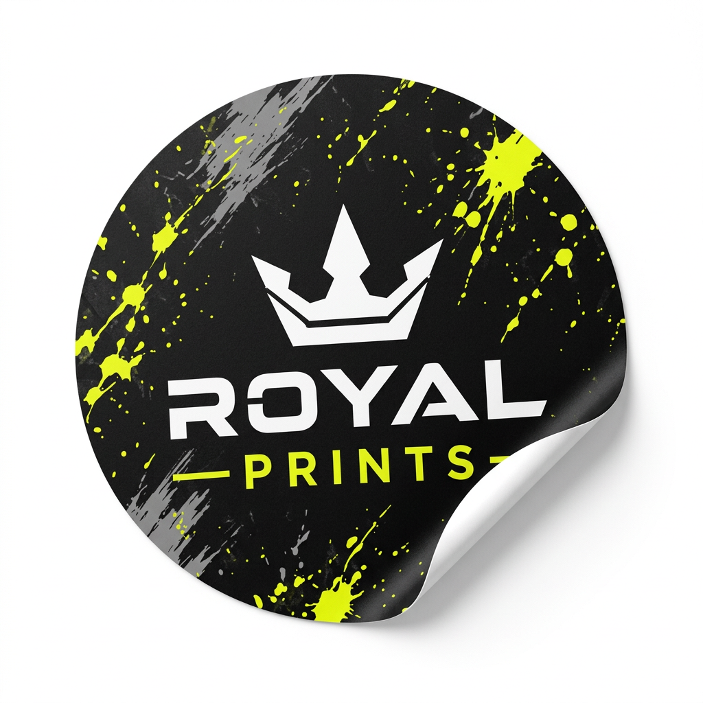 4" Round Stickers