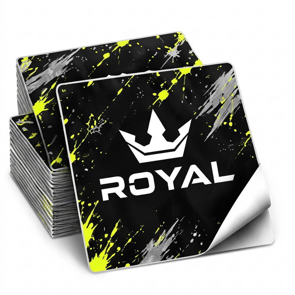 4" Square Stickers